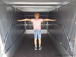 Anssems GTT 2000 Alu Hochplane aero grau 301x151x150cm