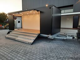 trailershop Mobiler isolierter Verkauf Infostand