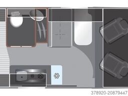LMC Innovan 70 603 mit Aufstelldach & Standklima