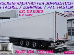 SCHMITZ CARGOBULL SKO 24/ DOPPELSTOCK / LIFTACHSE /2,70 ZURRINGE