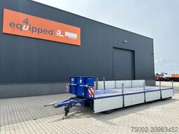 Floor zeer mooie AXD.330 3-assige aanhanger met alu z...
