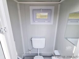 Elipo® Container WC Sanitärcontainer Toilette Doppelkabin