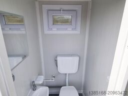 Elipo® Container WC Sanitärcontainer Toilette Doppelkabin
