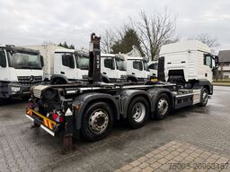 MAN TGS 35.420 8X2-6 Haken/ Silo M-TEC HLS 20