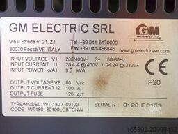 GM ELECTRIC WT - 180 / 80100