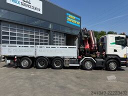 SCANIA R420 10x4 Fassi 800 6+6 Flyjib & Troil