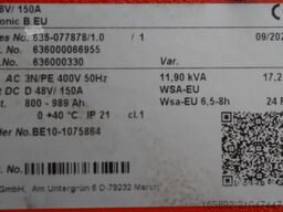 INDUSTRIE AUTOMATION intronic B EU D 48V/150A