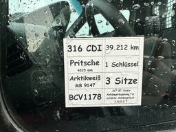 Mercedes-Benz Sprinter 316 CDI RWD L3 Maxi Pritsche 2,8 to AHK