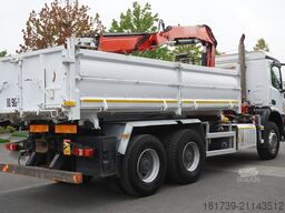 Mercedes-Benz Arocs 2636 / 6x4 / HDS Fassi / 3-Way Tip