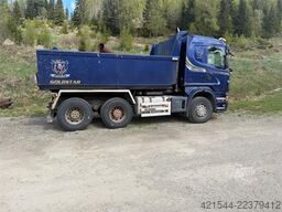 Scania R580 6x4 Snow Plow Equipped Tipper Truck – Steel S