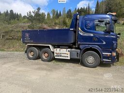 Scania R580 6x4 Snow Plow Equipped Tipper Truck – Steel S