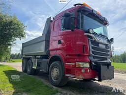 Scania R560 6x4 Snow Plow Equipped Tipper Truck