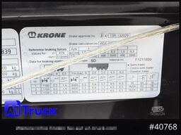 KRONE SD Tautliner, Palletenkasten Liftachse sofort, NEU
