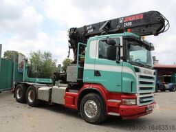 SCANIA G 480 6x4 BL Jonsered 2490 Langholz KRAN Nr: 302