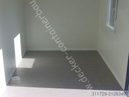 Decker Containerbau Bürocontainer 20ft, auf ABR, sofort