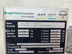 MENCI FLEISCHKüHLER ROHRBAHNEN, LIFTACHSE, BPW, LIGHT WEIGHT