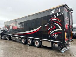 KNAPEN K100 SCHUBBODEN, 6MM BODEN, 92M³, BPW-ACHSEN,  LIFTACHSE, ECOTOP VERDECK, ALUFELGEN