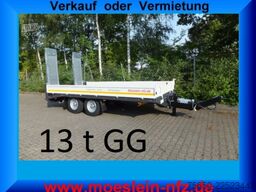 Möslein TTT 13- 6,28 Weiß  Neuer Tandemtieflader 13 t GG