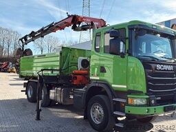 SCANIA G450 Kipper KRan Atlas 206.3E AHK Bordmatic FUNK