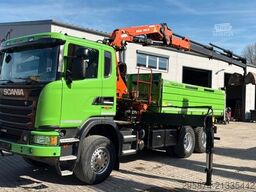 SCANIA G450 Kipper KRan Atlas 206.3E AHK Bordmatic FUNK
