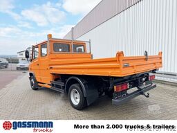 Mercedes-Benz Vario 816 D 4x2 Doka, 2x AHK, Meiller Kipper,