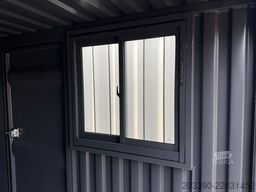  8 Fuß Container , Neuwertig, Seitentür & Fenster