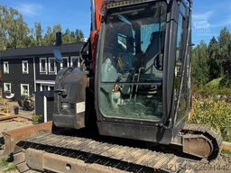 Hitachi ZX85US-5A Excavator with Tilt, Grading Bucket and