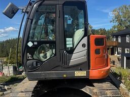 Hitachi ZX85US-5A Excavator with Tilt, Grading Bucket and
