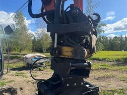 Hitachi ZX85US-5A Excavator with Tilt, Grading Bucket and