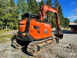 Hitachi ZX95US-7 Excavator w/ Rototilt w/ grab – 2 buckets