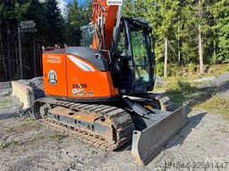 Hitachi ZX95US-7 Excavator w/ Rototilt w/ grab – 2 buckets