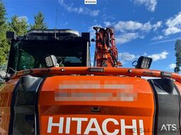 Hitachi ZX95US-7 Excavator w/ Rototilt w/ grab – 2 buckets