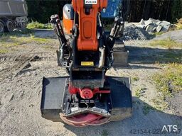 Hitachi ZX95US-7 Excavator w/ Rototilt w/ grab – 2 buckets