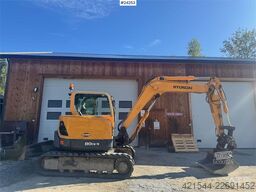 Hyundai Robex 80CR-9 Crawler Excavator – 2 Buckets & Tilt