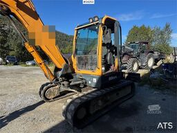 Hyundai Robex 80CR-9 Crawler Excavator – 2 Buckets & Tilt
