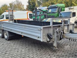 Obermaier TUE110 SDAH Tieflader | | Trommelbremse | Rampen | 7.2 Plattform | Stützfuß vorne