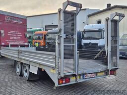 Obermaier TUE110 SDAH Tieflader | | Trommelbremse | Rampen | 7.2 Plattform | Stützfuß vorne