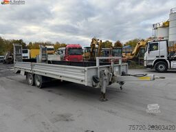 Obermaier TUE110 SDAH Tieflader | | Trommelbremse | Rampen | 7.2 Plattform | Stützfuß vorne