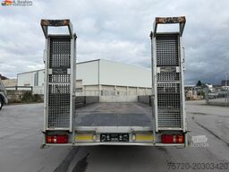 Obermaier TUE110 SDAH Tieflader | | Trommelbremse | Rampen | 7.2 Plattform | Stützfuß vorne