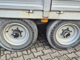 Obermaier TUE110 SDAH Tieflader | | Trommelbremse | Rampen | 7.2 Plattform | Stützfuß vorne