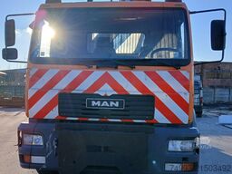 MAN LE280 containersysteem + kraan id 48