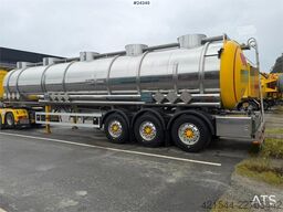  Vmtarm 3 akslet Tank Semi with 3 Compartments