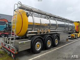  Vmtarm 3 akslet Tank Semi with 3 Compartments