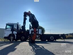 MAN TGS 35.480 8x2 Truck with 65 tm Palfinger Crane, J