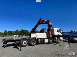 MAN TGS 35.480 8x2 Truck with 65 tm Palfinger Crane, J