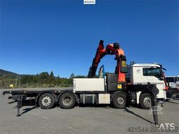 MAN TGS 35.480 8x2 Truck with 65 tm Palfinger Crane, J
