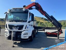 MAN TGS 35.480 8x2 Truck with 65 tm Palfinger Crane, J