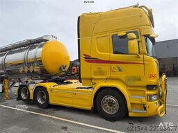 Scania R580 6X2 truck with hydraulics