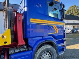 Scania R560 6x2 Hooklift Truck – Crane Hydraulics – Flatb