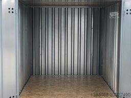 Elipo Schnellbaucontainer Baucontainer Lagercontainer 2m x 2m mit Doppeltür NEU